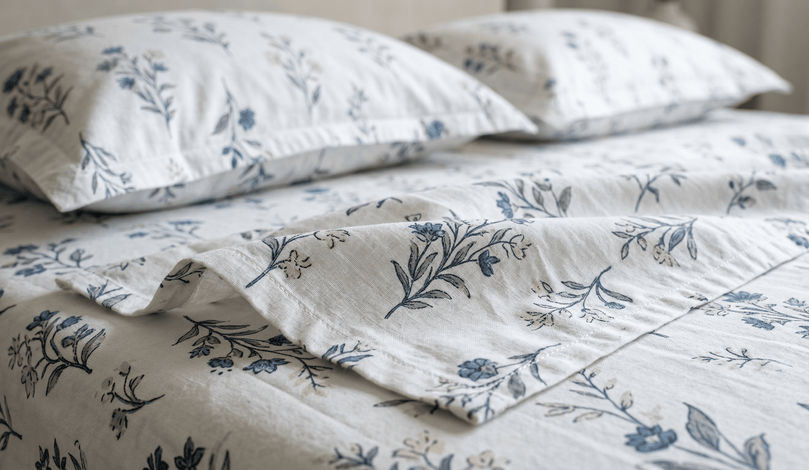 Double Bed Sheet (with 2 pillow covers)